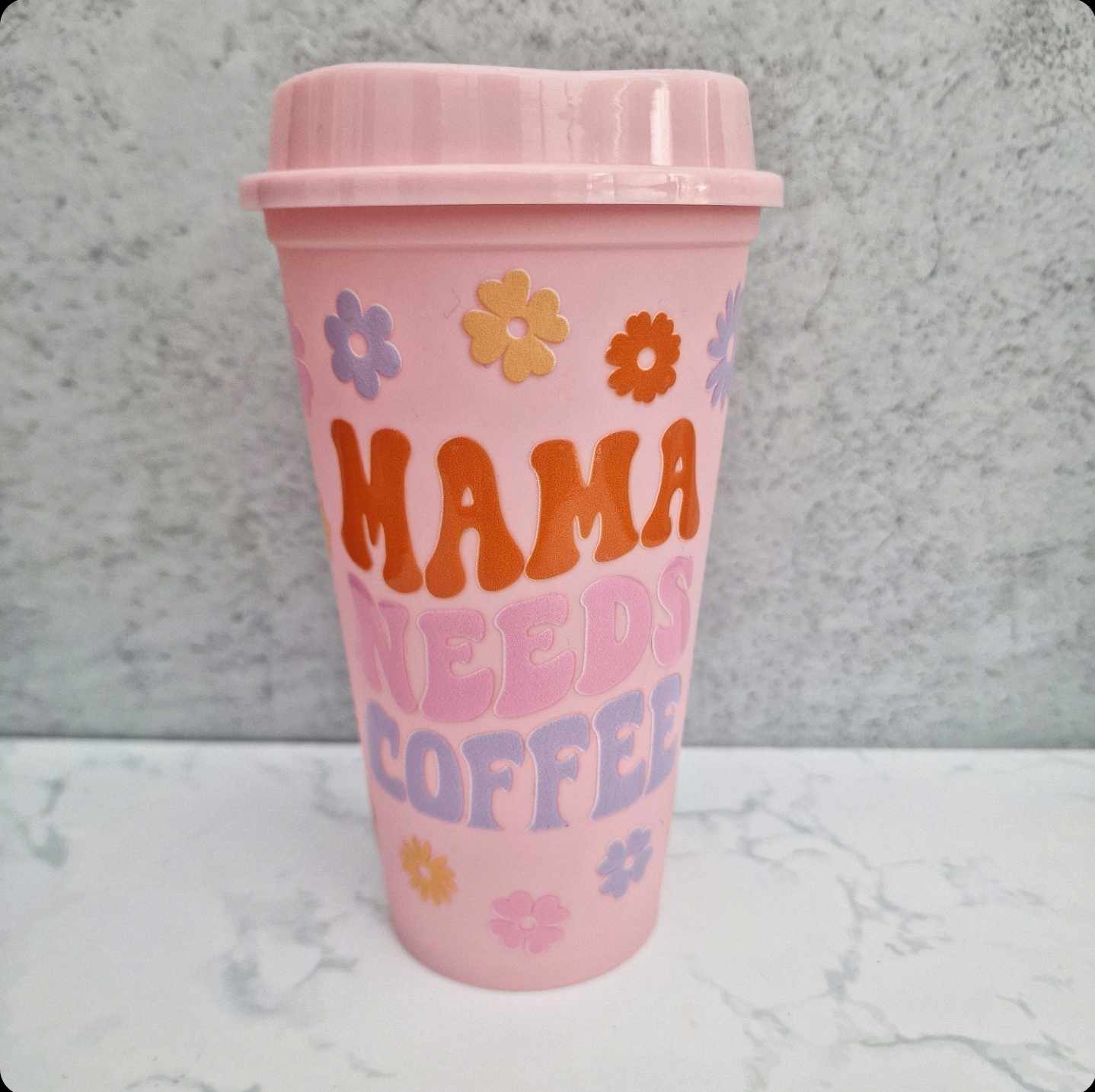 Mama Needs Coffee - 16oz Travel Cup
