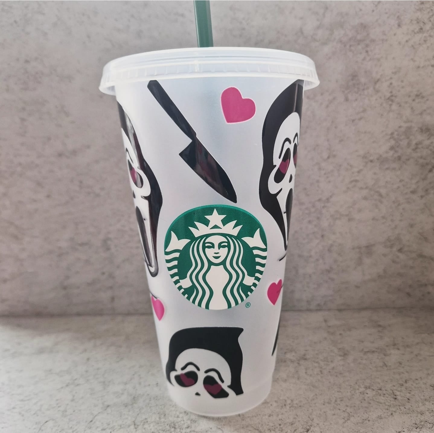 Scream - Venti Starbucks Cup (24oz)