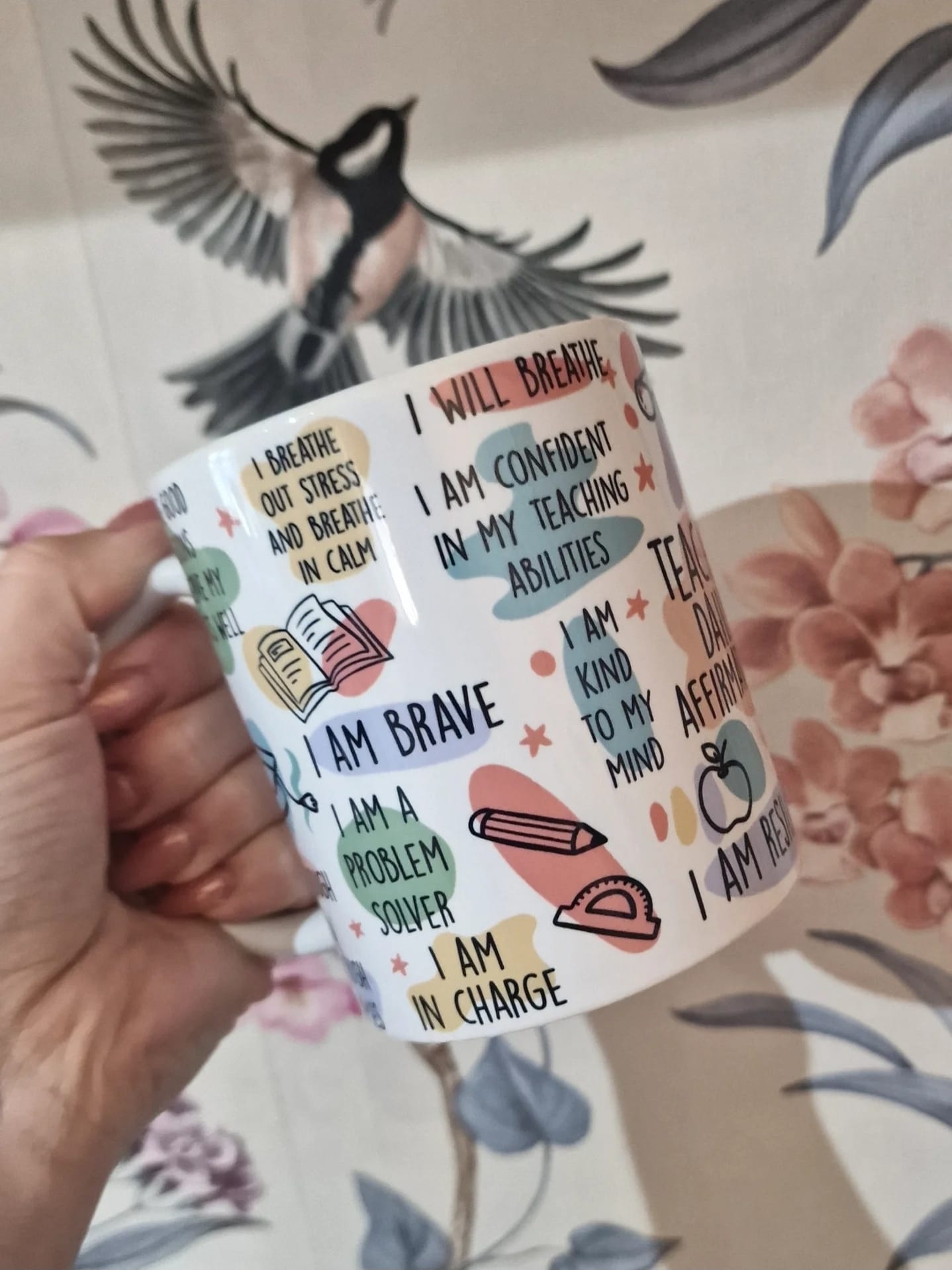 Teacher Affirmations Mug - 11oz Ceramic Mug