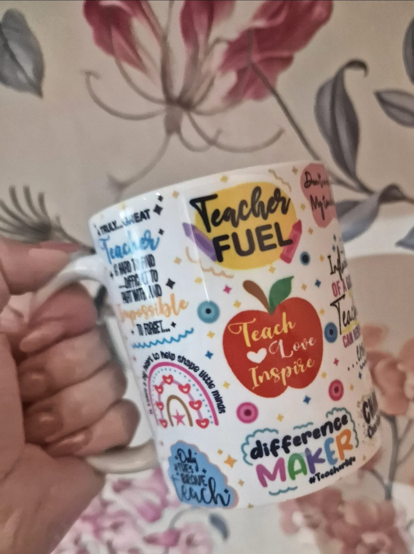 Teacher Fuel Mug - 11oz Ceramic Mug