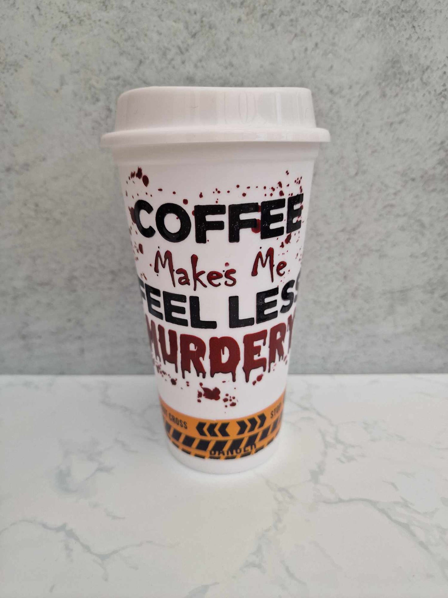 WHOOPSY Coffee Murder - 16oz Travel Cup