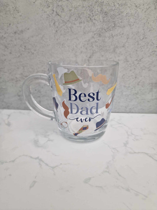 Best Dad Ever - Glass Mug