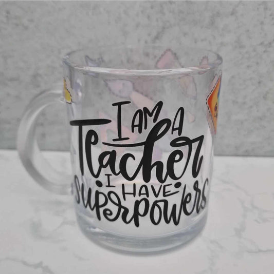 Teacher Superpowers - Glass Mug