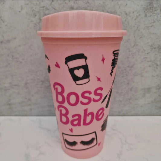 Boss Babe - 16oz Travel Cup