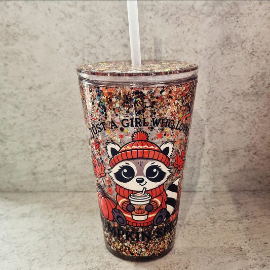 16oz Pumpkin Spice - Acrylic Tumbler