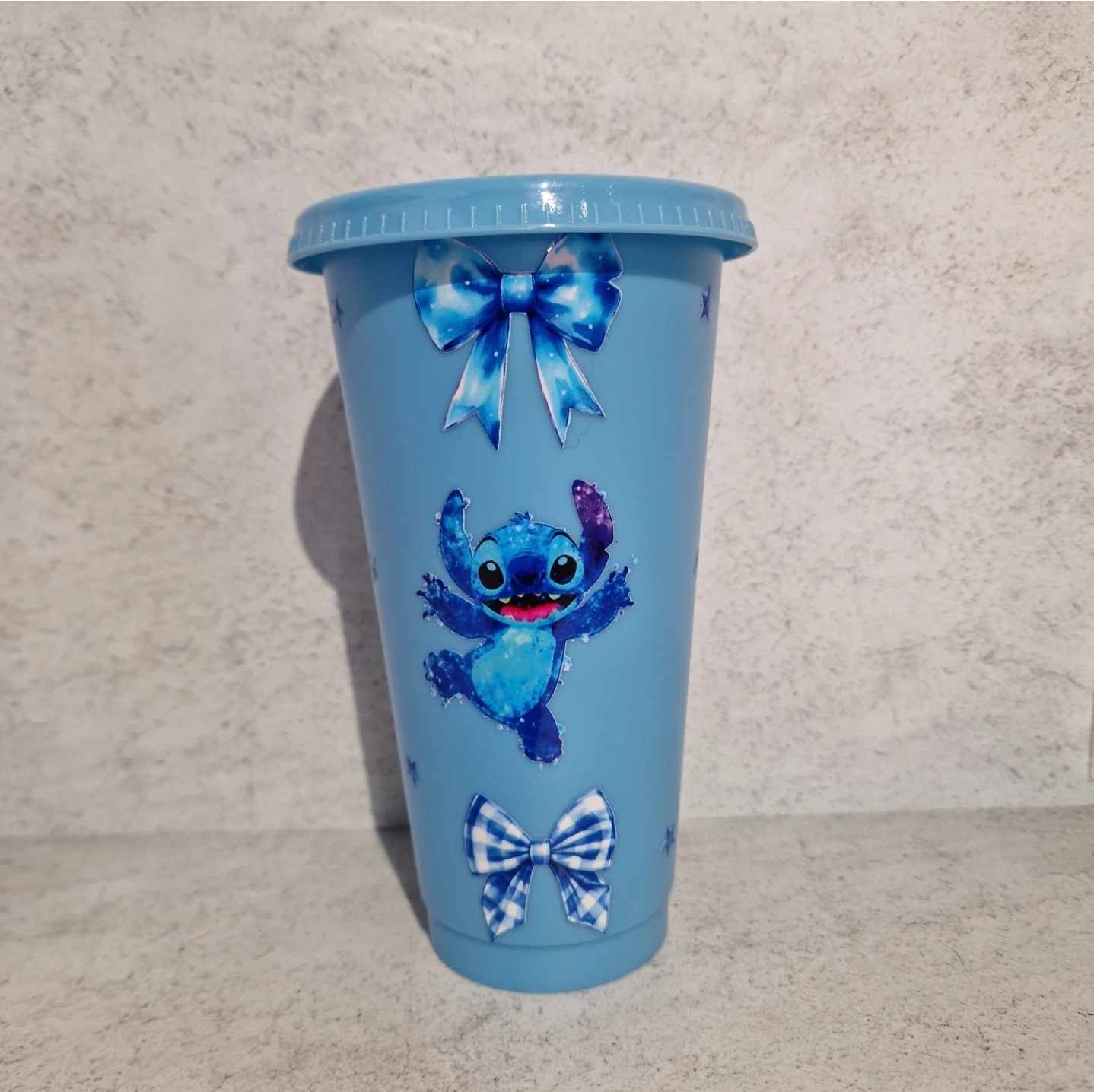 Stitch Bow - 24oz Cold Cup