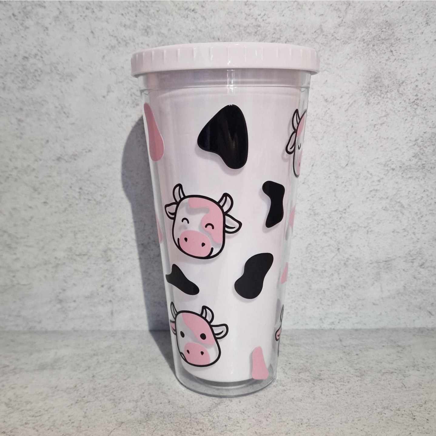 Cow - 24oz Plastic Tumbler