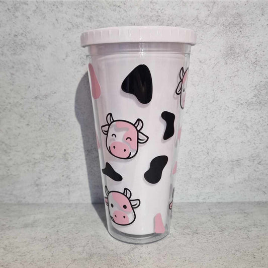Cow - 24oz Plastic Tumbler