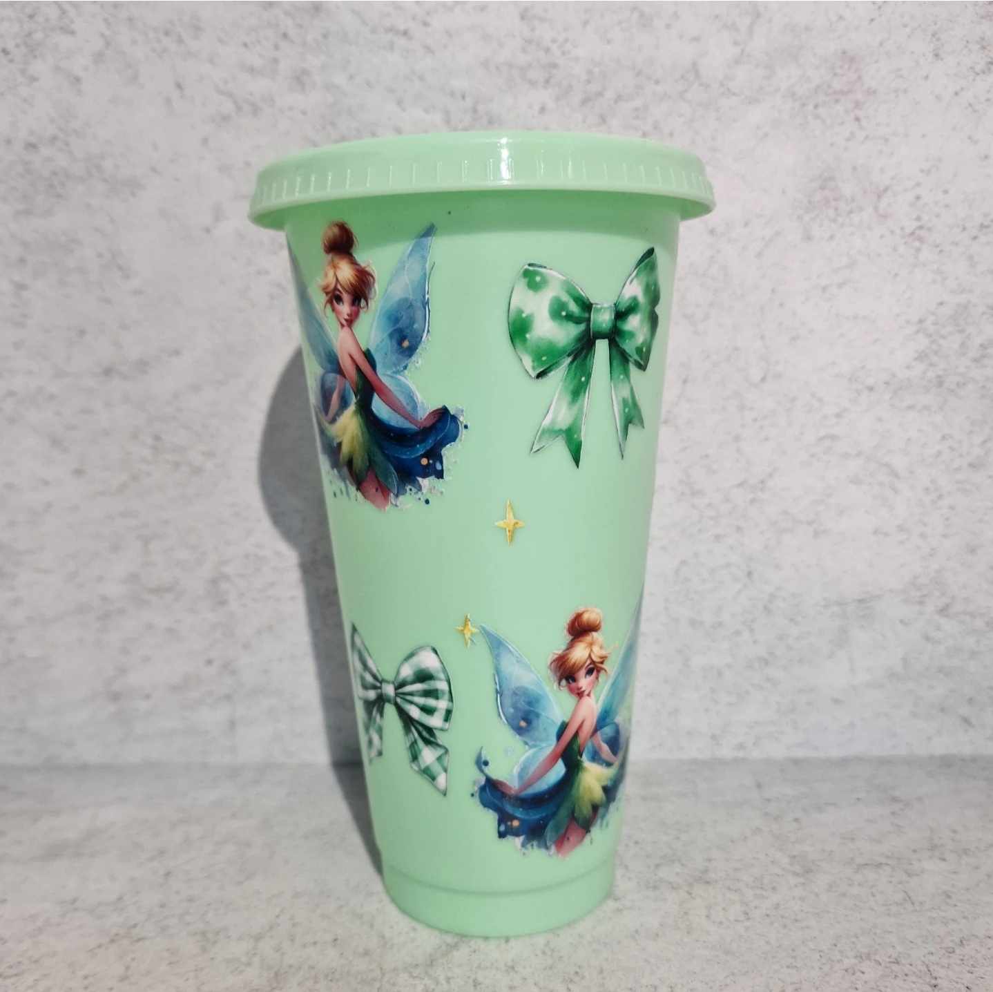 Tinkerbell Bow - 24oz Cold Cup