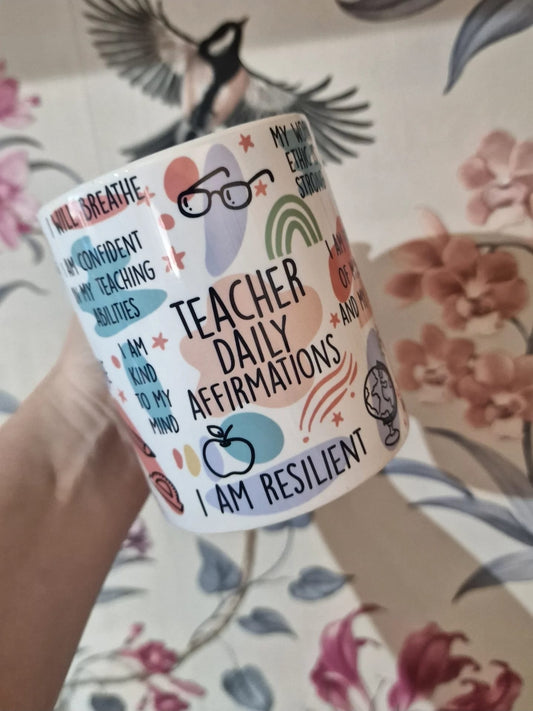 Teacher Affirmations Mug - 11oz Ceramic Mug