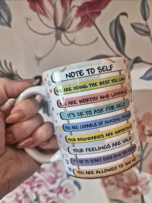 Note to Self Mug - 11oz Ceramic Mug