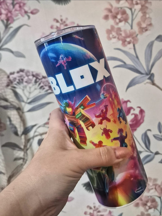 ROBLOX Tumbler - 20oz Tumbler with Lid/Straw