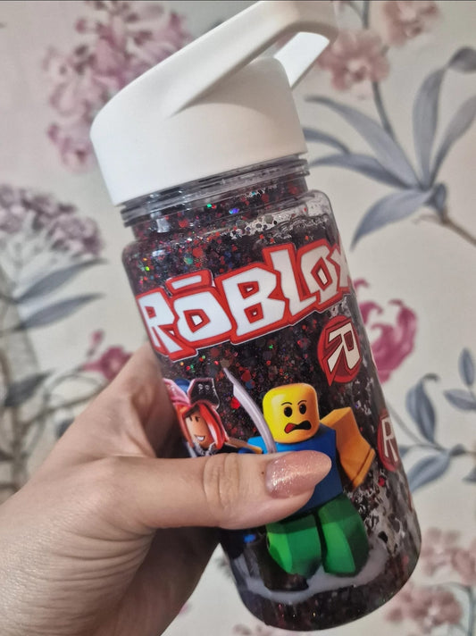 ROBLOX Boys White - 10oz Water Bottle
