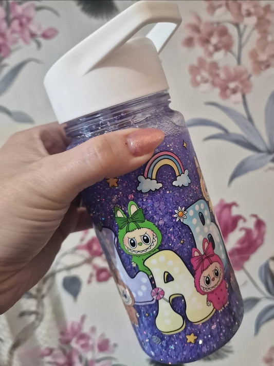 LABUBU White - 10oz Water Bottle