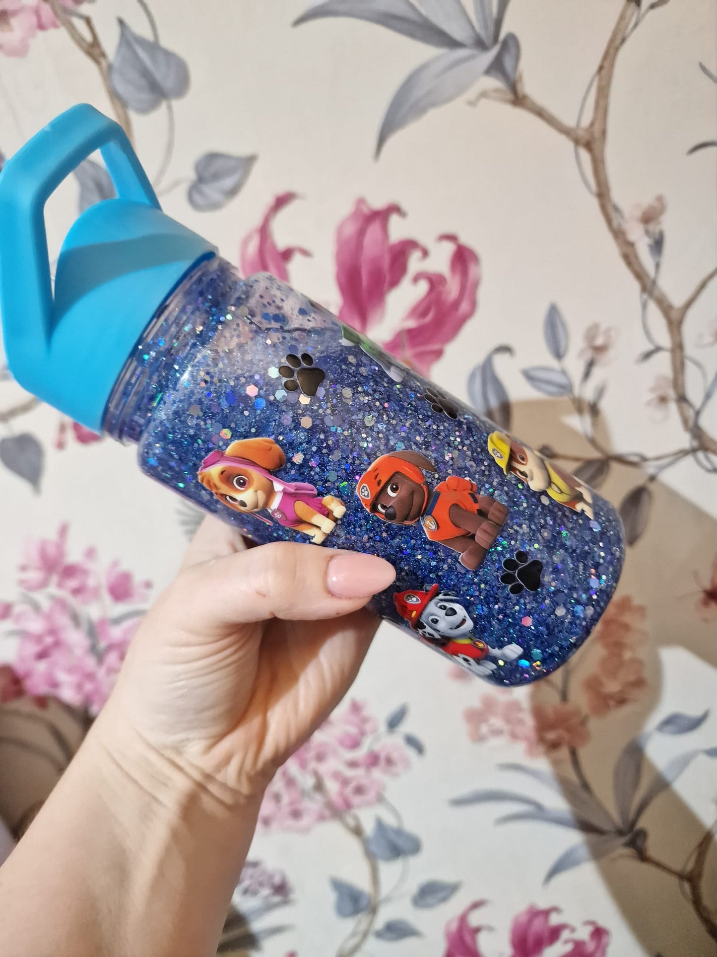 Paw Patrol Blue - 10oz Water Bottle