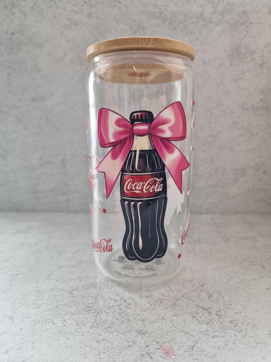 Cola Bow - Libby Glass 16oz