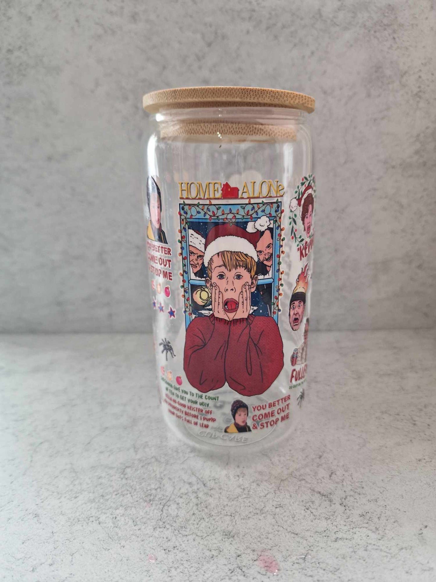 Home Alone - Libby Glass 16oz