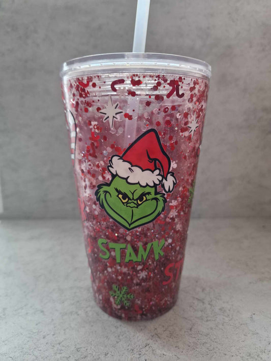 Grinch Stink Stank - Acrylic Tumbler 16oz