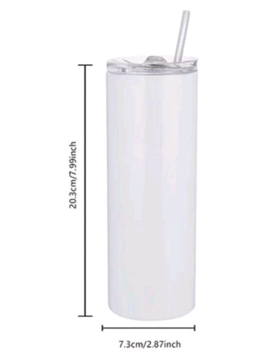 Customer Sublimated Tumbler - 20oz Tumbler with Lid/Straw
